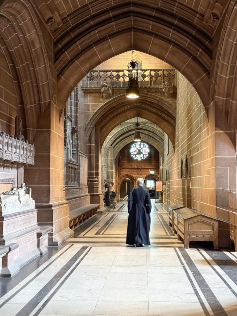 The Ultimate Liverpool England Travel Guide | What to do in Liverpool England | Best hotels in Liverpool England | 5 star hotels in Liverpool | Top things to do in Liverpool England | Best Beatles sights in Liverpool | Best private Beatles tour in Liverpool | The Cavern Club during International Beatles Week in August |  should you do a private beatles tour in Liverpool |  Fab 4 Taxi Tour for Beatles sights in Liverpool |  Penny Lane in Liverpool |  John Lennon Imagine statue in Liverpool |  Strawberry Field in Liverpool |  John Lennon's childhood home |  Eleanor Rigby's gravestone |  Where did John Lennon and Paul McCartney meet?  |  Paul McCartney's Childhood home |  Liverpool Cathedral |  