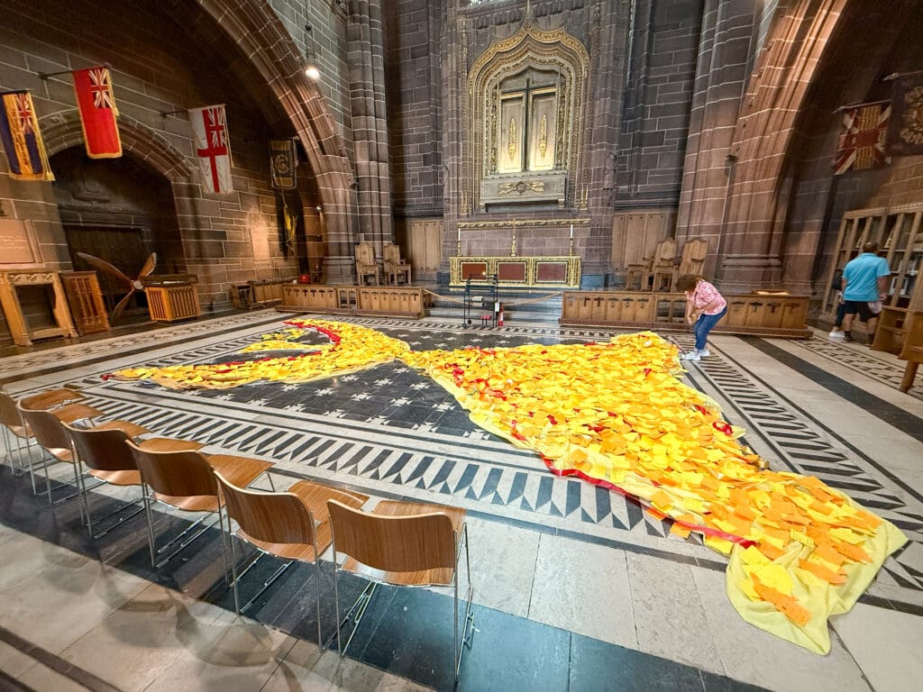 The Ultimate Liverpool England Travel Guide | What to do in Liverpool England | Best hotels in Liverpool England | 5 star hotels in Liverpool | Top things to do in Liverpool England | Best Beatles sights in Liverpool | Best private Beatles tour in Liverpool | The Cavern Club during International Beatles Week in August |  should you do a private beatles tour in Liverpool |  Fab 4 Taxi Tour for Beatles sights in Liverpool |  Penny Lane in Liverpool |  John Lennon Imagine statue in Liverpool |  Strawberry Field in Liverpool |  John Lennon's childhood home |  Eleanor Rigby's gravestone |  Where did John Lennon and Paul McCartney meet?  |  Paul McCartney's Childhood home |  Liverpool Cathedral |  