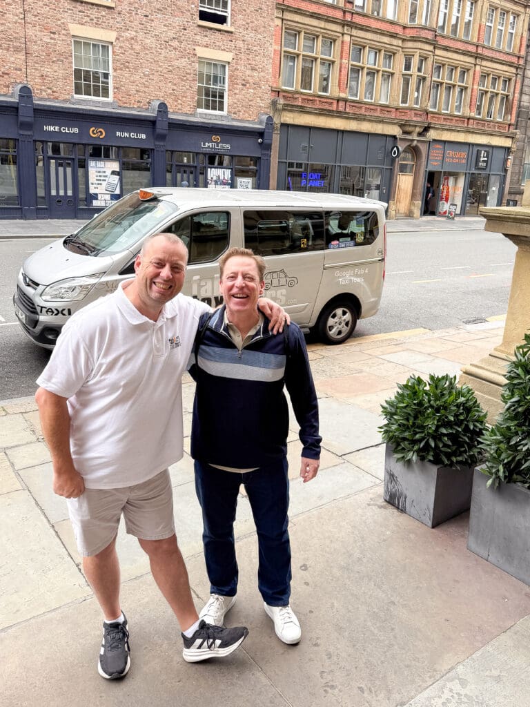 The Ultimate Liverpool England Travel Guide | What to do in Liverpool England | Best hotels in Liverpool England | 5 star hotels in Liverpool | Top things to do in Liverpool England | Best Beatles sights in Liverpool | Best private Beatles tour in Liverpool | The Cavern Club during International Beatles Week in August |  should you do a private beatles tour in Liverpool |  Fab 4 Taxi Tour for Beatles sights in Liverpool |  