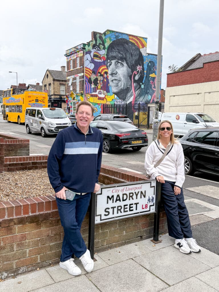 The Ultimate Liverpool England Travel Guide | What to do in Liverpool England | Best hotels in Liverpool England | 5 star hotels in Liverpool | Top things to do in Liverpool England | Best Beatles sights in Liverpool | Best private Beatles tour in Liverpool | The Cavern Club during International Beatles Week in August |  should you do a private beatles tour in Liverpool |  Fab 4 Taxi Tour for Beatles sights in Liverpool |  Madryn Street Liverpool 