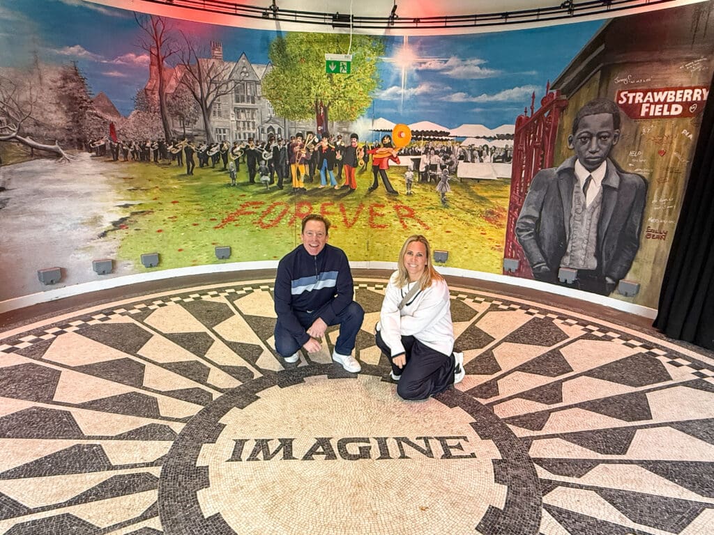 The Ultimate Liverpool England Travel Guide | What to do in Liverpool England | Best hotels in Liverpool England | 5 star hotels in Liverpool | Top things to do in Liverpool England | Best Beatles sights in Liverpool | Best private Beatles tour in Liverpool | The Cavern Club during International Beatles Week in August |  should you do a private beatles tour in Liverpool |  Fab 4 Taxi Tour for Beatles sights in Liverpool |  Penny Lane in Liverpool |  John Lennon Imagine statue in Liverpool |  Strawberry Field in Liverpool |  