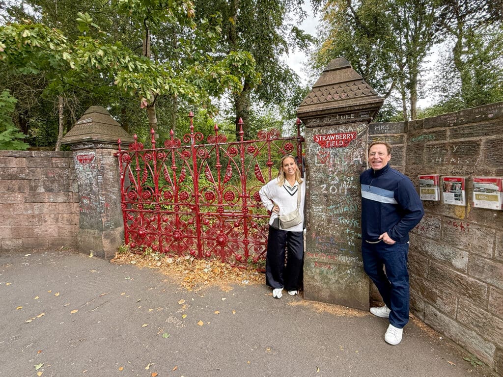 The Ultimate Liverpool England Travel Guide | What to do in Liverpool England | Best hotels in Liverpool England | 5 star hotels in Liverpool | Top things to do in Liverpool England | Best Beatles sights in Liverpool | Best private Beatles tour in Liverpool | The Cavern Club during International Beatles Week in August |  should you do a private beatles tour in Liverpool |  Fab 4 Taxi Tour for Beatles sights in Liverpool |  Penny Lane in Liverpool |  John Lennon Imagine statue in Liverpool |  Strawberry Field in Liverpool |  