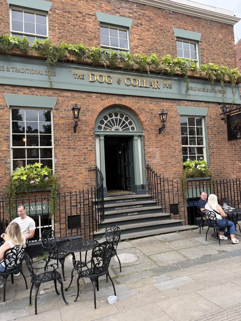 The Ultimate Liverpool England Travel Guide | What to do in Liverpool England | Best hotels in Liverpool England | 5 star hotels in Liverpool | Top things to do in Liverpool England | Best Beatles sights in Liverpool | Best private Beatles tour in Liverpool | The Cavern Club during International Beatles Week in August |  should you do a private beatles tour in Liverpool |  Fab 4 Taxi Tour for Beatles sights in Liverpool |  Penny Lane in Liverpool |  John Lennon Imagine statue in Liverpool |  Strawberry Field in Liverpool |  John Lennon's childhood home |  Eleanor Rigby's gravestone |  Where did John Lennon and Paul McCartney meet?  |  Paul McCartney's Childhood home |  Liverpool Cathedral |  The Georgian Quarter in Liverpool |  