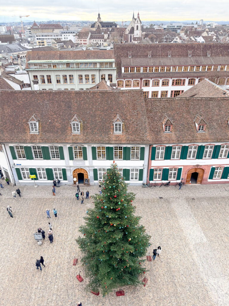 Basel Switzerland at Christmas TIme - A Complete Guide | Why I will always take a European Christmas Market trip every year | Top European Christmas Market to avoid massive crowds | Best Christmas Markets in Switzerland | Reasons to book a Flytographer photo shoot in Europe at Christmas time | Best five star hotels in Basel Switzerland | Top things to see and do in Basel at Christmas time | What to wear to the Basel Christmas market | How many days to spend in Basel for Christmas market trip | Where to find the Magical Christmas Courtyards in Basel 