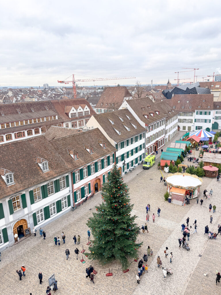 Basel Switzerland at Christmas TIme - A Complete Guide | Why I will always take a European Christmas Market trip every year | Top European Christmas Market to avoid massive crowds | Best Christmas Markets in Switzerland | Reasons to book a Flytographer photo shoot in Europe at Christmas time | Best five star hotels in Basel Switzerland | Top things to see and do in Basel at Christmas time | What to wear to the Basel Christmas market | How many days to spend in Basel for Christmas market trip | Where to find the Magical Christmas Courtyards in Basel 