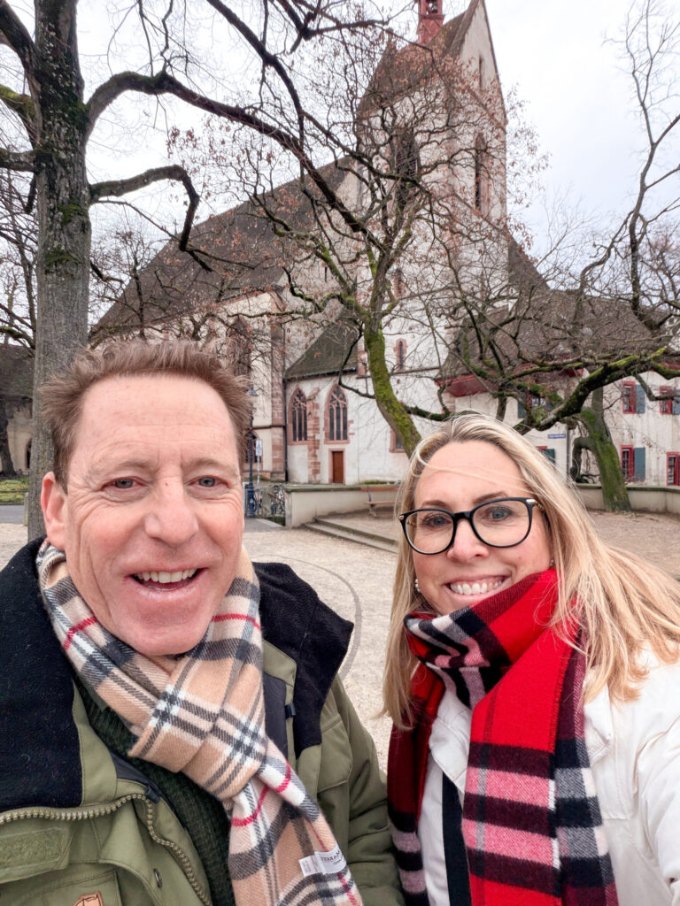 Basel Switzerland at Christmas TIme - A Complete Guide | Why I will always take a European Christmas Market trip every year | Top European Christmas Market to avoid massive crowds | Best Christmas Markets in Switzerland | Reasons to book a Flytographer photo shoot in Europe at Christmas time | Best five star hotels in Basel Switzerland | Top things to see and do in Basel at Christmas time | What to wear to the Basel Christmas market | How many days to spend in Basel for Christmas market trip | Where to find the Magical Christmas Courtyards in Basel 