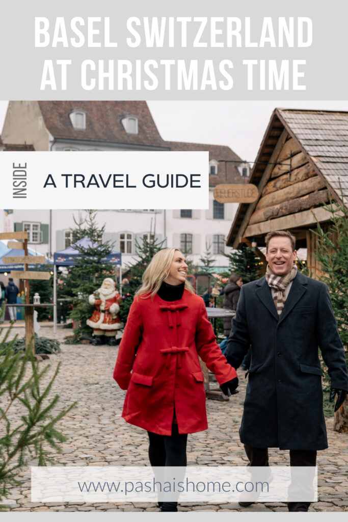 Basel Switzerland at Christmas Time - A Complete Guide | Why I will always take a European Christmas Market trip every year | Top European Christmas Market to avoid massive crowds | Best Christmas Markets in Switzerland | Reasons to book a Flytographer photo shoot in Europe at Christmas time | Best five star hotels in Basel Switzerland | Top things to see and do in Basel at Christmas time | What to wear to the Basel Christmas market | How many days to spend in Basel for Christmas market trip 