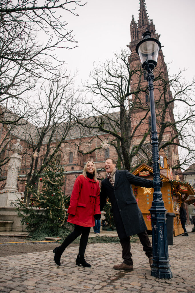 Basel Switzerland at Christmas TIme - A Complete Guide | Why I will always take a European Christmas Market trip every year | Top European Christmas Market to avoid massive crowds | Best Christmas Markets in Switzerland | Reasons to book a Flytographer photo shoot in Europe at Christmas time | Best five star hotels in Basel Switzerland | Top things to see and do in Basel at Christmas time | What to wear to the Basel Christmas market | How many days to spend in Basel for Christmas market trip 