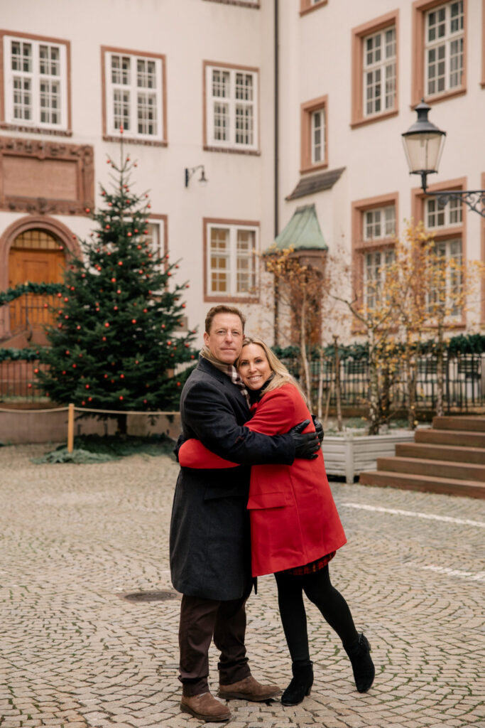 Basel Switzerland at Christmas TIme - A Complete Guide | Why I will always take a European Christmas Market trip every year | Top European Christmas Market to avoid massive crowds | Best Christmas Markets in Switzerland | Reasons to book a Flytographer photo shoot in Europe at Christmas time | Best five star hotels in Basel Switzerland | Top things to see and do in Basel at Christmas time | What to wear to the Basel Christmas market | How many days to spend in Basel for Christmas market trip | Where to find the Magical Christmas Courtyards in Basel 