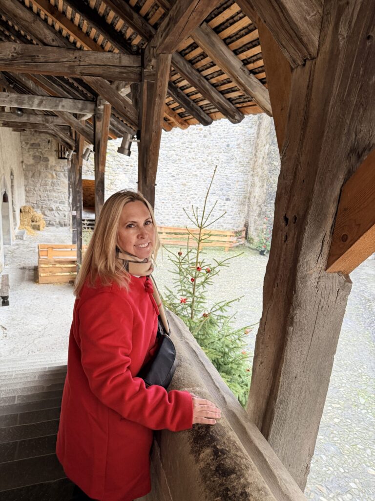 A Montreux Switzerland Christmas Market guide | An honest opinion about the Montreux Christmas market and if it deserves to be considered one of the best in Europe | Where to stay to visit the Montreux Christmas Market | Things to see near Montreux in December | what to do in the Swiss Riviera in December | How many days to spend at the Montreux Christmas market | Chateau Chillon at Christmas time | Visiting Rochers de Naye from Montreux | A day trip to Vevey | How much time to spend at Chaplins World | Is Chaplins World worth visiting | A quick stop in Gruyeres | what to do in Gruyeres | What to do in Vevey | The best luxury hotels near Montreux | The best five star hotels in Montreux | The most luxurious 5 star hotels in the Swiss Riviera | Montreal Jazz festival | What Queen things are there to see in Montreux | Freddie Mercury and Queen in Montreux 