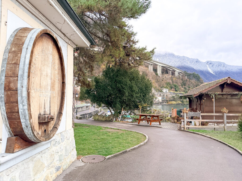 A Montreux Switzerland Christmas Market guide | An honest opinion about the Montreux Christmas market and if it deserves to be considered one of the best in Europe | Where to stay to visit the Montreux Christmas Market | Things to see near Montreux in December | what to do in the Swiss Riviera in December | How many days to spend at the Montreux Christmas market | Chateau Chillon at Christmas time | Visiting Rochers de Naye from Montreux | A day trip to Vevey | How much time to spend at Chaplins World | Is Chaplins World worth visiting | A quick stop in Gruyeres | what to do in Gruyeres | What to do in Vevey | The best luxury hotels near Montreux | The best five star hotels in Montreux | The most luxurious 5 star hotels in the Swiss Riviera | Montreal Jazz festival | What Queen things are there to see in Montreux | Freddie Mercury and Queen in Montreux 