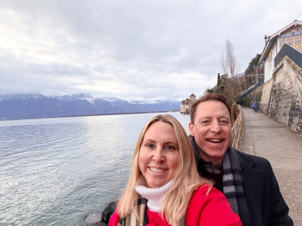 A Montreux Switzerland Christmas Market guide | An honest opinion about the Montreux Christmas market and if it deserves to be considered one of the best in Europe | Where to stay to visit the Montreux Christmas Market | Things to see near Montreux in December | what to do in the Swiss Riviera in December | How many days to spend at the Montreux Christmas market | Chateau Chillon at Christmas time | Visiting Rochers de Naye from Montreux | A day trip to Vevey | How much time to spend at Chaplins World | Is Chaplins World worth visiting | A quick stop in Gruyeres | what to do in Gruyeres | What to do in Vevey | The best luxury hotels near Montreux | The best five star hotels in Montreux | The most luxurious 5 star hotels in the Swiss Riviera | Montreal Jazz festival | What Queen things are there to see in Montreux | Freddie Mercury and Queen in Montreux 