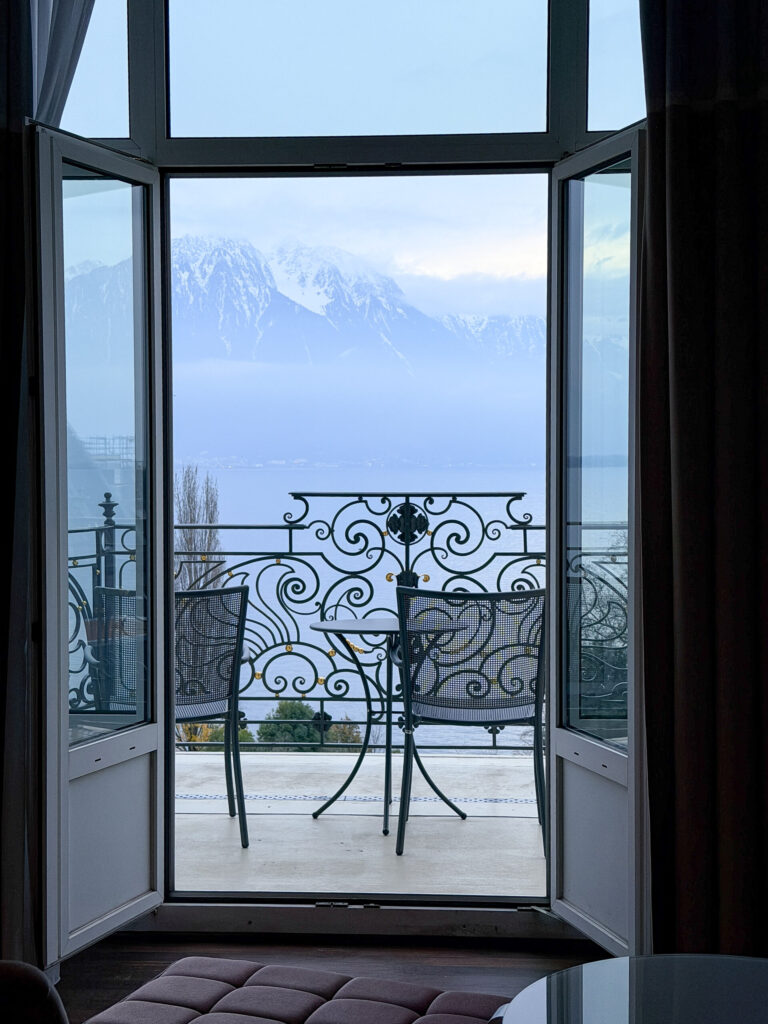 A Montreux Switzerland Christmas Market guide | An honest opinion about the Montreux Christmas market and if it deserves to be considered one of the best in Europe | Where to stay to visit the Montreux Christmas Market | Things to see near Montreux in December | what to do in the Swiss Riviera in December | How many days to spend at the Montreux Christmas market | Chateau Chillon at Christmas time | Visiting Rochers de Naye from Montreux | A day trip to Vevey | How much time to spend at Chaplins World | Is Chaplins World worth visiting | A quick stop in Gruyeres | what to do in Gruyeres | What to do in Vevey | The best luxury hotels near Montreux | The best five star hotels in Montreux | The most luxurious 5 star hotels in the Swiss Riviera | Montreal Jazz festival | What Queen things are there to see in Montreux | Freddie Mercury and Queen in Montreux 