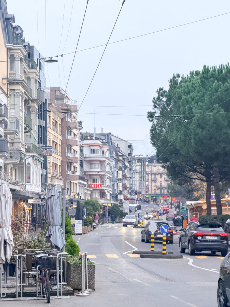 A Montreux Switzerland Christmas Market guide | An honest opinion about the Montreux Christmas market and if it deserves to be considered one of the best in Europe | Where to stay to visit the Montreux Christmas Market | Things to see near Montreux in December | what to do in the Swiss Riviera in December | How many days to spend at the Montreux Christmas market | Chateau Chillon at Christmas time | Visiting Rochers de Naye from Montreux | A day trip to Vevey | How much time to spend at Chaplins World | Is Chaplins World worth visiting | A quick stop in Gruyeres | what to do in Gruyeres | What to do in Vevey | The best luxury hotels near Montreux | The best five star hotels in Montreux | The most luxurious 5 star hotels in the Swiss Riviera | Montreal Jazz festival | What Queen things are there to see in Montreux | Freddie Mercury and Queen in Montreux 