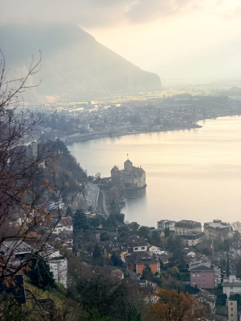 A Montreux Switzerland Christmas Market guide | An honest opinion about the Montreux Christmas market and if it deserves to be considered one of the best in Europe | Where to stay to visit the Montreux Christmas Market | Things to see near Montreux in December | what to do in the Swiss Riviera in December | How many days to spend at the Montreux Christmas market | Chateau Chillon at Christmas time | Visiting Rochers de Naye from Montreux | A day trip to Vevey | How much time to spend at Chaplins World | Is Chaplins World worth visiting | A quick stop in Gruyeres | what to do in Gruyeres | What to do in Vevey | The best luxury hotels near Montreux | The best five star hotels in Montreux | The most luxurious 5 star hotels in the Swiss Riviera | Montreal Jazz festival | What Queen things are there to see in Montreux | Freddie Mercury and Queen in Montreux 