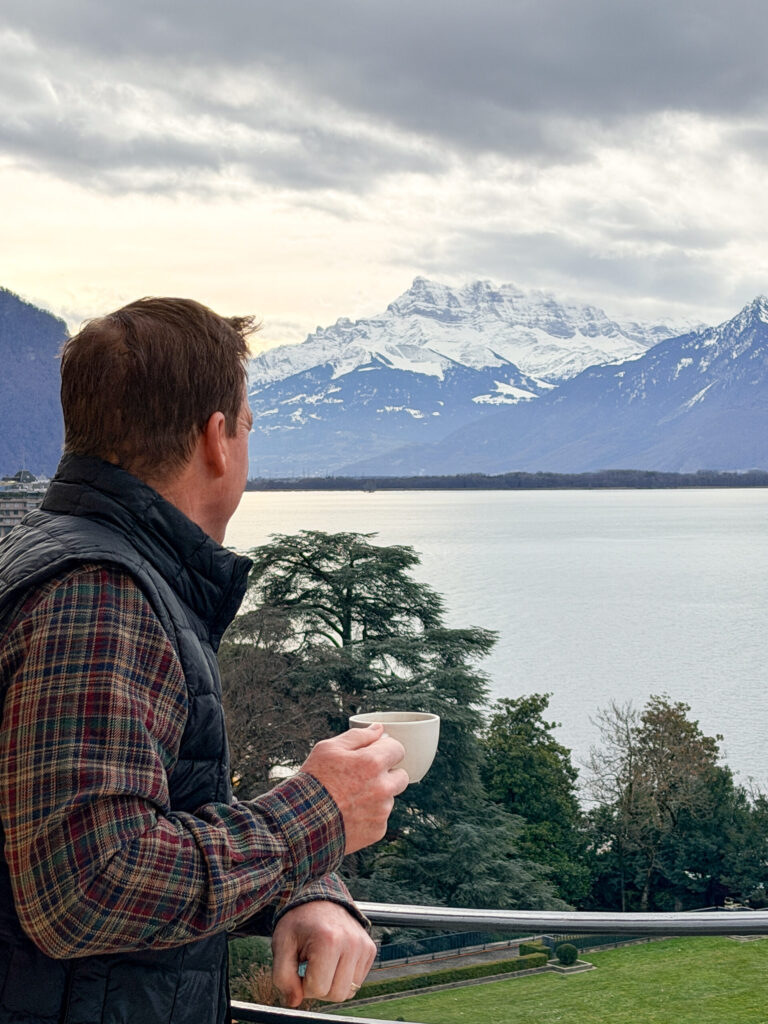 A Montreux Switzerland Christmas Market guide | An honest opinion about the Montreux Christmas market and if it deserves to be considered one of the best in Europe | Where to stay to visit the Montreux Christmas Market | Things to see near Montreux in December | what to do in the Swiss Riviera in December | How many days to spend at the Montreux Christmas market | Chateau Chillon at Christmas time | Visiting Rochers de Naye from Montreux | A day trip to Vevey | How much time to spend at Chaplins World | Is Chaplins World worth visiting | A quick stop in Gruyeres | what to do in Gruyeres | What to do in Vevey | The best luxury hotels near Montreux | The best five star hotels in Montreux | The most luxurious 5 star hotels in the Swiss Riviera | Montreal Jazz festival | What Queen things are there to see in Montreux | Freddie Mercury and Queen in Montreux 