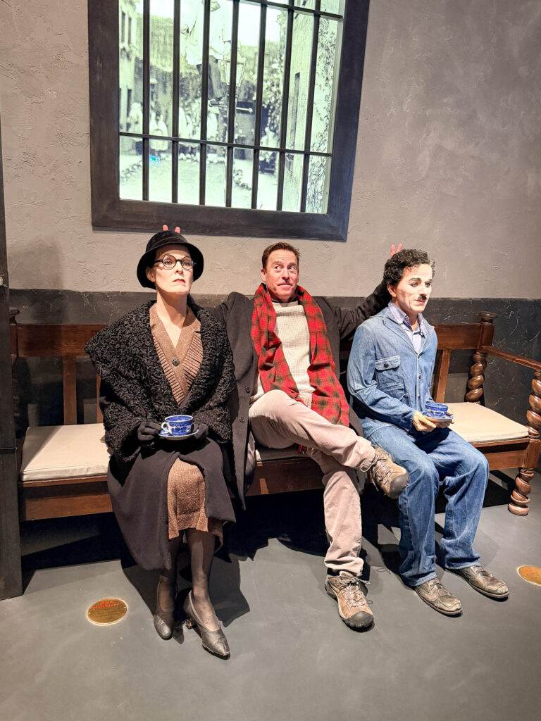 A Montreux Switzerland Christmas Market guide | An honest opinion about the Montreux Christmas market and if it deserves to be considered one of the best in Europe | Where to stay to visit the Montreux Christmas Market | Things to see near Montreux in December | what to do in the Swiss Riviera in December | How many days to spend at the Montreux Christmas market | Chateau Chillon at Christmas time | Visiting Rochers de Naye from Montreux | A day trip to Vevey | How much time to spend at Chaplins World | Is Chaplins World worth visiting | A quick stop in Gruyeres | what to do in Gruyeres | What to do in Vevey | The best luxury hotels near Montreux | The best five star hotels in Montreux | The most luxurious 5 star hotels in the Swiss Riviera | Montreal Jazz festival | What Queen things are there to see in Montreux | Freddie Mercury and Queen in Montreux 