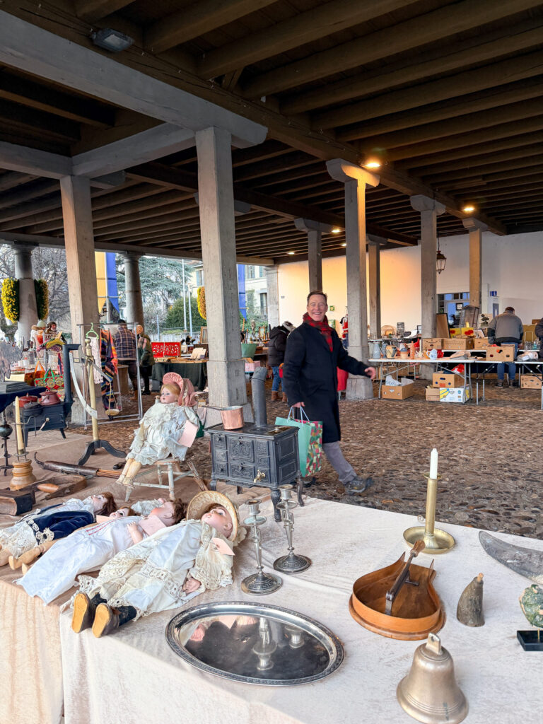 A Montreux Switzerland Christmas Market guide | An honest opinion about the Montreux Christmas market and if it deserves to be considered one of the best in Europe | Where to stay to visit the Montreux Christmas Market | Things to see near Montreux in December | what to do in the Swiss Riviera in December | How many days to spend at the Montreux Christmas market | Chateau Chillon at Christmas time | Visiting Rochers de Naye from Montreux | A day trip to Vevey | How much time to spend at Chaplins World | Is Chaplins World worth visiting | A quick stop in Gruyeres | what to do in Gruyeres | What to do in Vevey | The best luxury hotels near Montreux | The best five star hotels in Montreux | The most luxurious 5 star hotels in the Swiss Riviera | Montreal Jazz festival | What Queen things are there to see in Montreux | Freddie Mercury and Queen in Montreux 