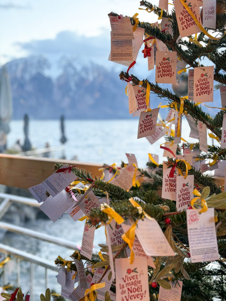 A Montreux Switzerland Christmas Market guide | An honest opinion about the Montreux Christmas market and if it deserves to be considered one of the best in Europe | Where to stay to visit the Montreux Christmas Market | Things to see near Montreux in December | what to do in the Swiss Riviera in December | How many days to spend at the Montreux Christmas market | Chateau Chillon at Christmas time | Visiting Rochers de Naye from Montreux | A day trip to Vevey | How much time to spend at Chaplins World | Is Chaplins World worth visiting | A quick stop in Gruyeres | what to do in Gruyeres | What to do in Vevey | The best luxury hotels near Montreux | The best five star hotels in Montreux | The most luxurious 5 star hotels in the Swiss Riviera | Montreal Jazz festival | What Queen things are there to see in Montreux | Freddie Mercury and Queen in Montreux 