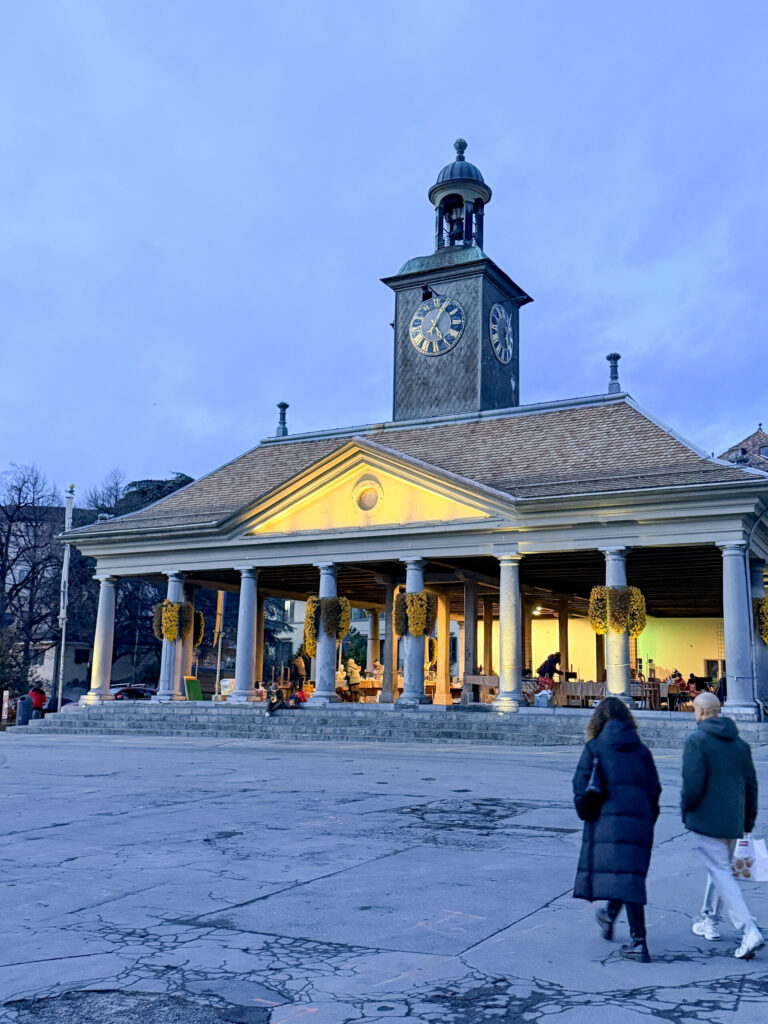 A Montreux Switzerland Christmas Market guide | An honest opinion about the Montreux Christmas market and if it deserves to be considered one of the best in Europe | Where to stay to visit the Montreux Christmas Market | Things to see near Montreux in December | what to do in the Swiss Riviera in December | How many days to spend at the Montreux Christmas market | Chateau Chillon at Christmas time | Visiting Rochers de Naye from Montreux | A day trip to Vevey | How much time to spend at Chaplins World | Is Chaplins World worth visiting | A quick stop in Gruyeres | what to do in Gruyeres | What to do in Vevey | The best luxury hotels near Montreux | The best five star hotels in Montreux | The most luxurious 5 star hotels in the Swiss Riviera | Montreal Jazz festival | What Queen things are there to see in Montreux | Freddie Mercury and Queen in Montreux 