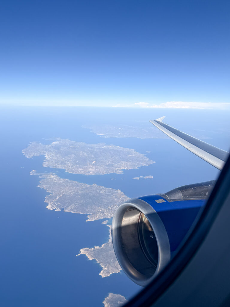 April in Santorini Greece: A Complete Guide | Best luxury hotels in Santorini Greece | Where to stay in Santorini for a quieter slower visit | Where to eat in Santorini | Best restaurants in Santorini | What to do in April in Santorini | Is visiting Santorini in April worth it? | What is open in Santorini in April | How to get to Santorini | Blue Star Ferry vs SeaJets from Naxos to Santorini | Is the Santorini airport easy to navigate  | Should I rent a car in Santorini | Grace Hotel Santorini review | how hard is the Fira to Oia hike? | April in Santorini | Empty nest travels to Greek Islands 