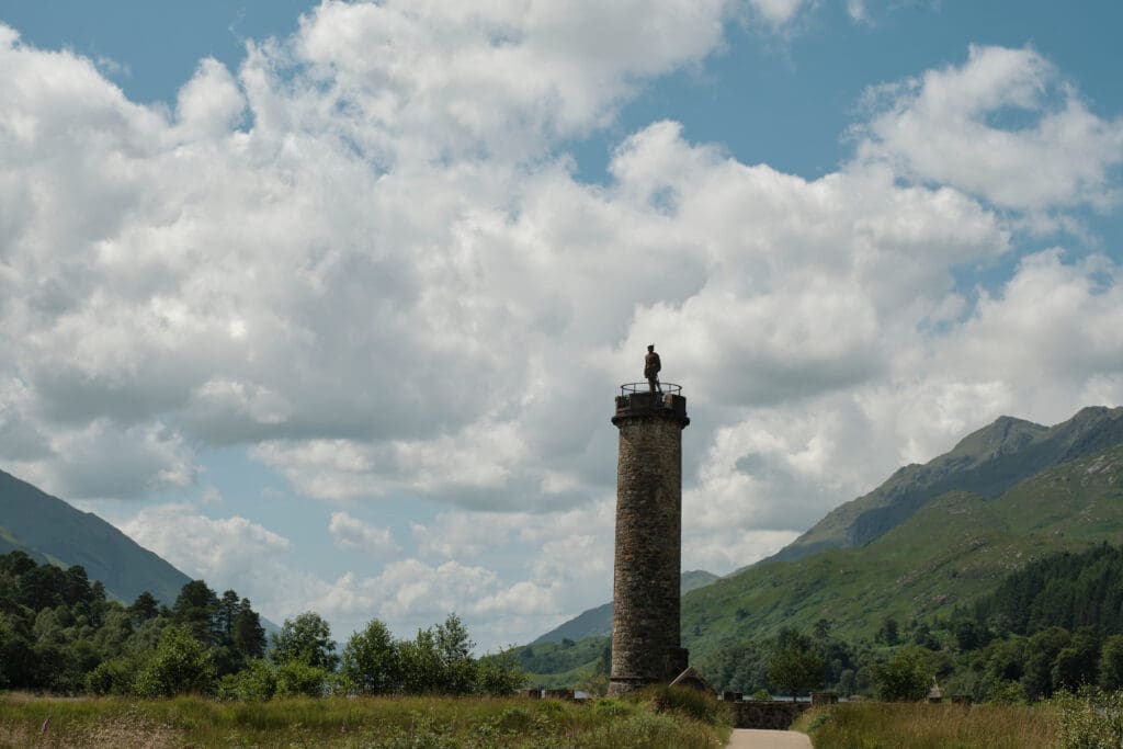Scottish Highlands Travel Guide: Best things to do near Inverness and Glencoe | Glenfinnan Viaduct best tips for seeing the Jacobite Train and views of Loch Shiel and Glenfinnan Monument | Parking tips for Glenfinnan Viaduct including how early to get there