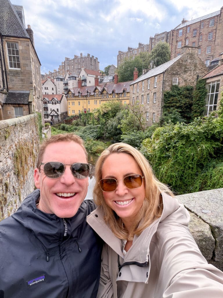 How to spend two days in Edinburgh Scotland | Best things to see and do in Edinburgh Scotland | Tips for visiting Dean Village neighborhood  in Edinburgh Scotland  | Top things to see in Edinburgh including Dean Village | Old buildings in Dean Village Edinburgh 