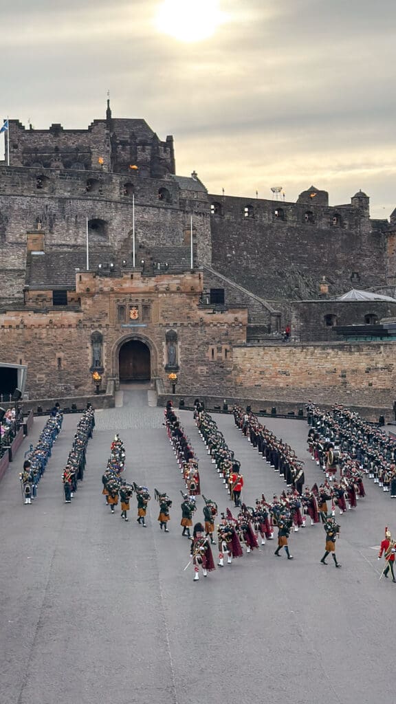 How to spend two days in Edinburgh Scotland | What is the weather in Scotland in August and early September | Best time to visit Edinburgh Scotland | Royal Edinburgh Military Tattoo