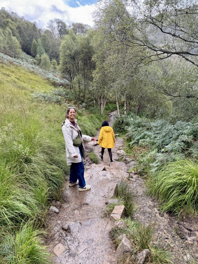 Scottish Highlands Travel Guide: Best things to do near Inverness and Glencoe | Glenfinnan Viaduct best tips for seeing the Jacobite Train and views of Loch Shiel and Glenfinnan Monument | Parking tips for Glenfinnan Viaduct including how early to get there